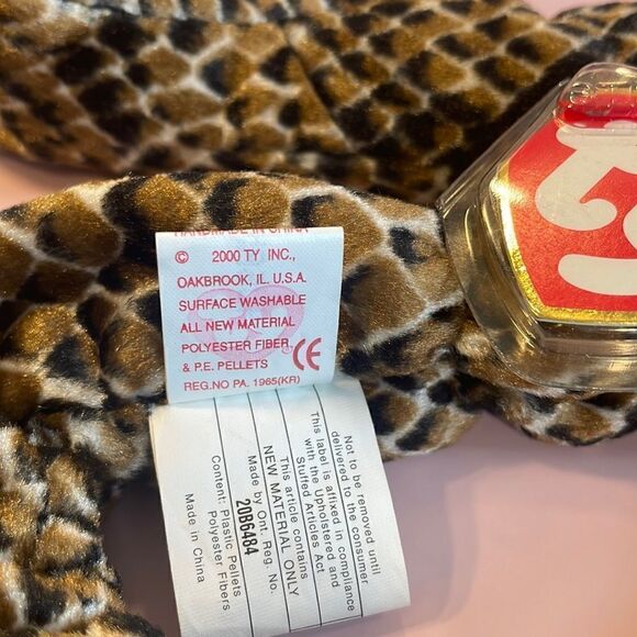 2000 Zodiac Collection Snake Ty Original Beanie Baby Excellent Used Condition - Picture 6 of 8